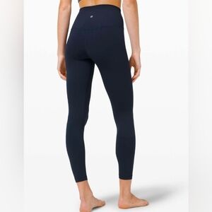 Lululemon Women's 6 Navy Align Pant II High-Waisted 25" Inseam Leggings